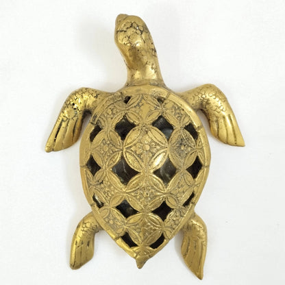 Brass Decor Batik Kerawang Turtle