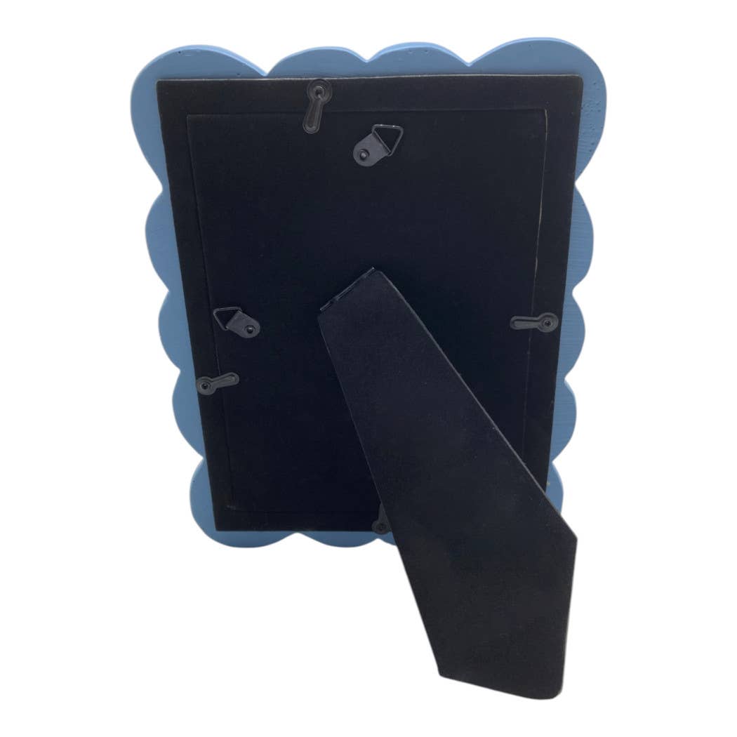 Puffy Squiggle Photo Frame Blue 5x7 in.