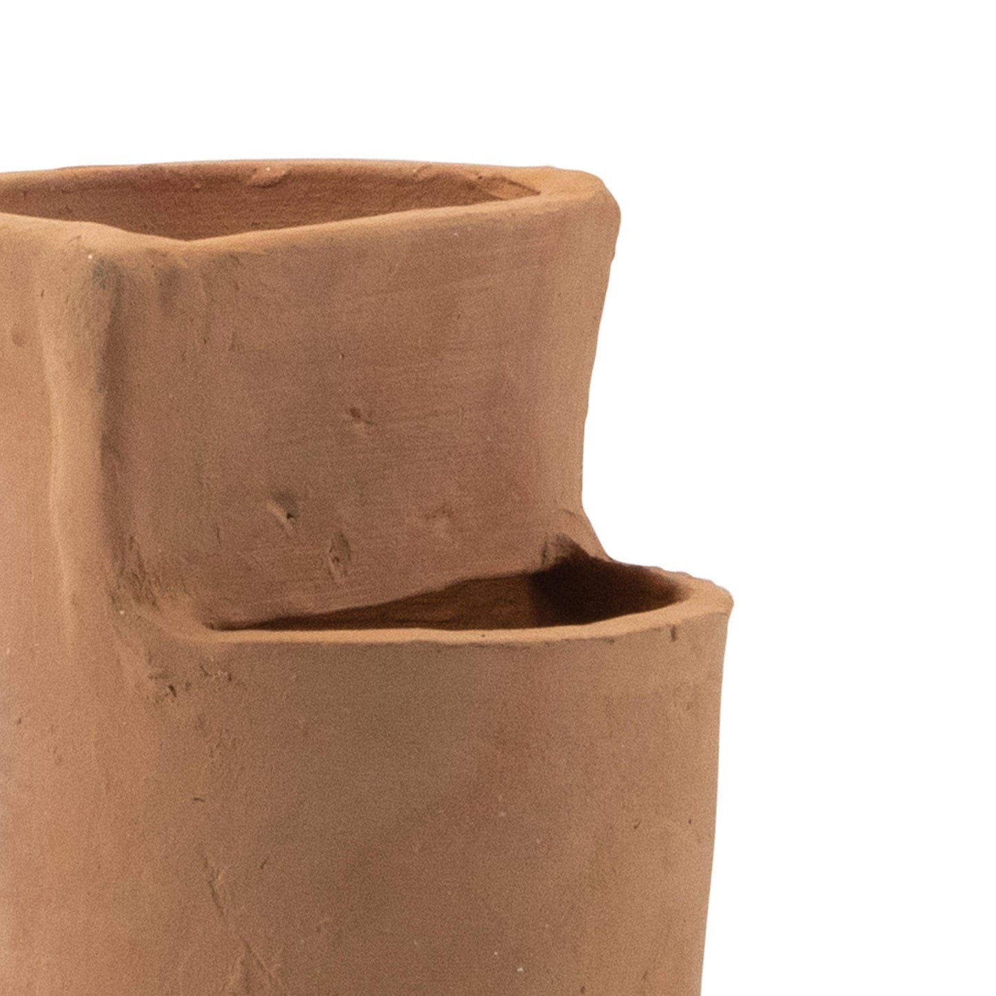 Terracotta Multiple Level Decorative Vase