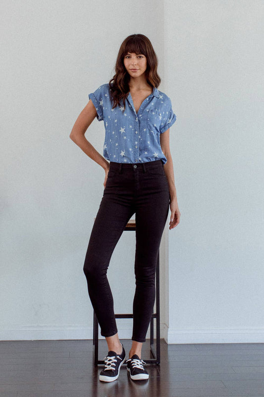Classic High Rise Skinny Ankle Jeans