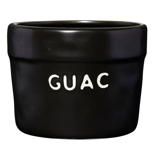 Black Ceramic Guac Bowl