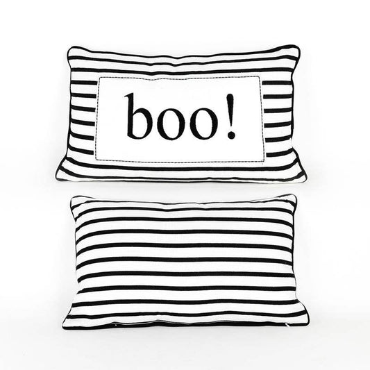 BOO Reversible 20x12 pillow