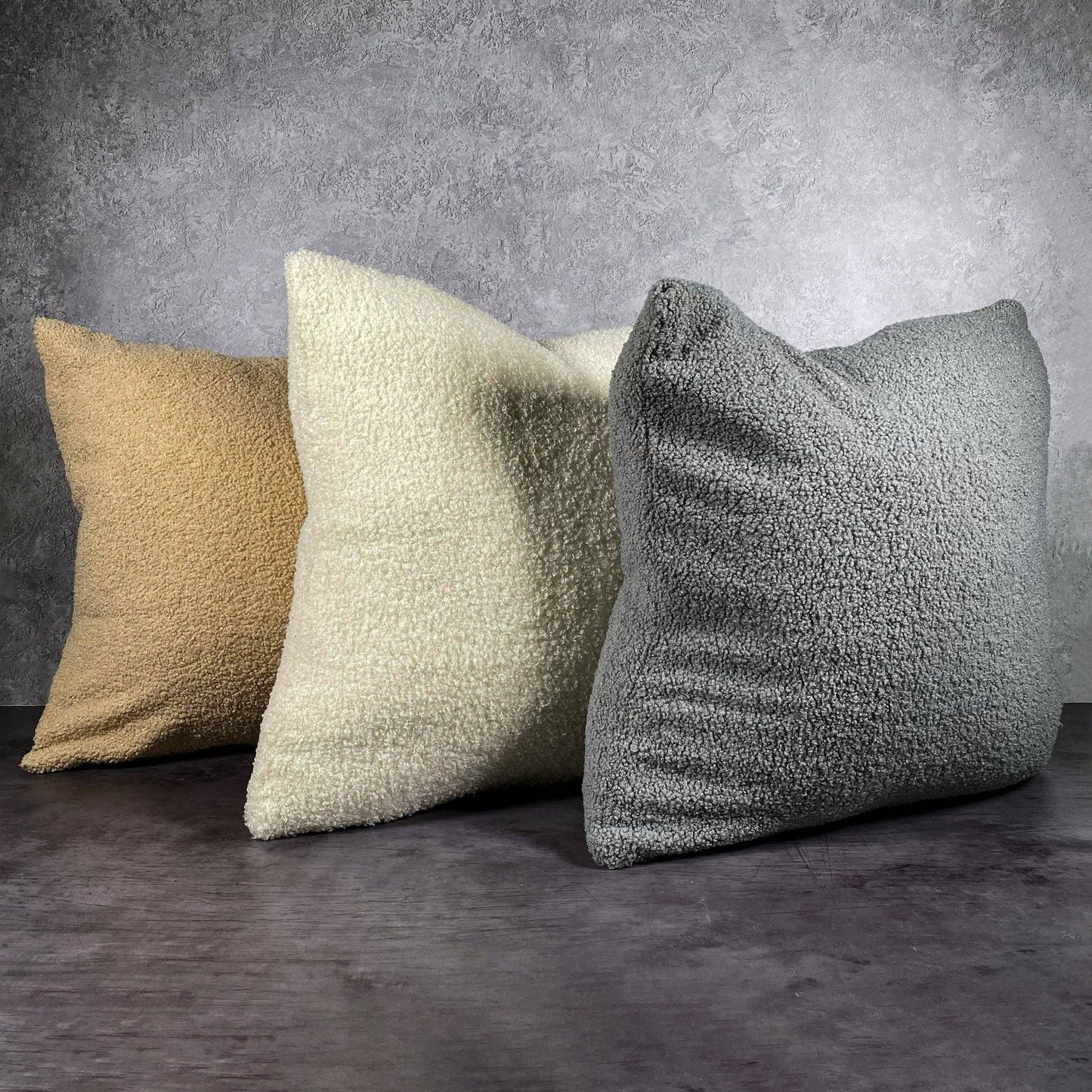 Bouclé Pillow Cover - Beige