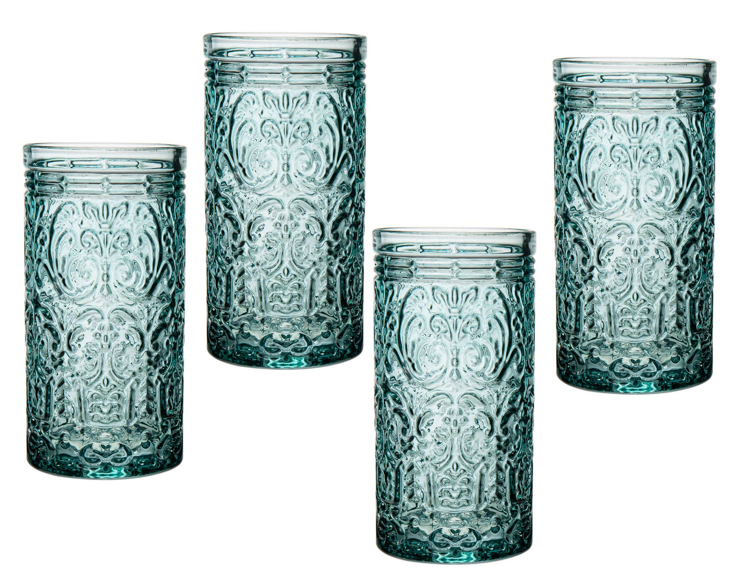 Seafoam Highball, Set of 4